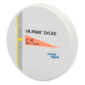 Циркониевые диски IPS e.max ZirCAD LT, 98,5 x 10 мм, sun