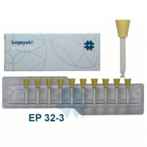 Kagayaki Enforce Pin 32 полиры, форма чашка, цвет желтый, 40 шт.