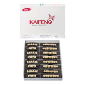 Kaifeng зубы акриловые O8/L14/34 цвет A3,5, 4 полных гарнитура по 28 шт.