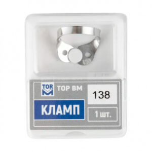 ТОР ВМ Кламп № 138 асимметричный с горизонтальными зазубренными челюстями, левосторонний, для третьих моляров