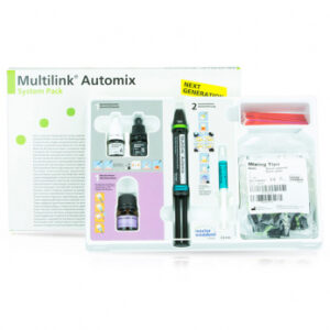 Multilink Automix System Pack Transparent Easy/M+, самотвердеющий композитный цемент, цвет прозрачный