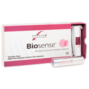 Perflex Biosense Large термопластичный материал, цвет непрозрачно-розовый, в гильзах 25 мм/98 мм, 6 шт.