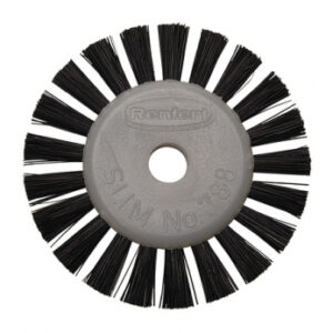 Slim полировальная щетка для межзубных участков на пластмассовых протезах, диаметр 45 мм, 100 шт.