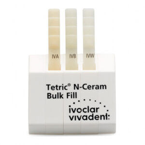Расцветка Tetric N-Ceram Bulk Fill Shade Guide