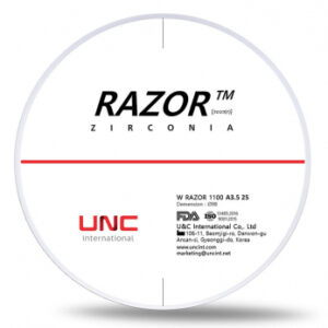 Razor 1100 диск циркониевый, однослойный, 98 x 25 мм, цвет A3,5
