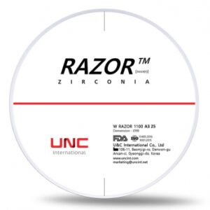 Razor 1100 диск циркониевый, однослойный, 98 x 25 мм, цвет A3