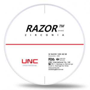 Razor 1300 диск циркониевый, однослойный, 98 x 18 мм, цвет A2