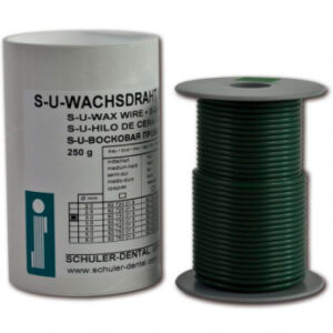 S-U-WACHSDRAHT восковая проволока твердая, зелёная, диаметр 2,5 мм, 250 г
