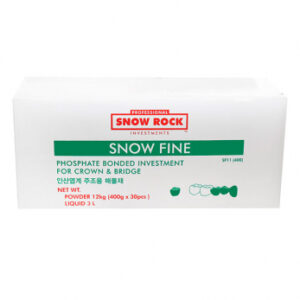 SNOW FINE паковочная масса, порошок + жидкость, 12 кг + 3 л