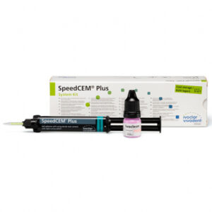 SpeedCEM Plus System Kit Transparent самоадгезивный композитный цемент, 9 г