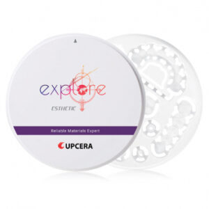 Upcera Explore Esthetic циркониевые диски, 95 x 10 мм, цвет A1