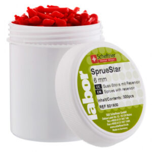 SprueStar восковые грушевидные литники, диаметр 7 мм, 200 шт.