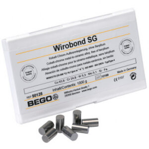 Wirobond SG Co-Cr сплав кобальт-хромовый, для коронок и мостов, 1 кг