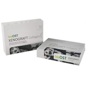 bioOST XENOGRAFT Collagen гранулы губчатые с коллагеном, 0,25 - 1,0 мм, 1 см³