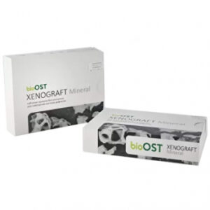 bioOST XENOGRAFT Mineral гранулы губчатые без коллагена, 0,25 - 1,0 мм, 0,5 см³
