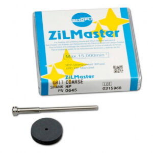 ZiLMaster Coarse Wheel силиконовый полир для предварительной обработки сплавов, форма диск, 1 шт.