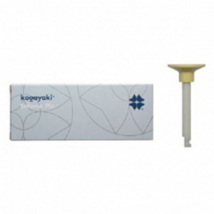 Kagayaki Enforce Pin 32 полиры, форма диск, цвет желтый, 40 шт.